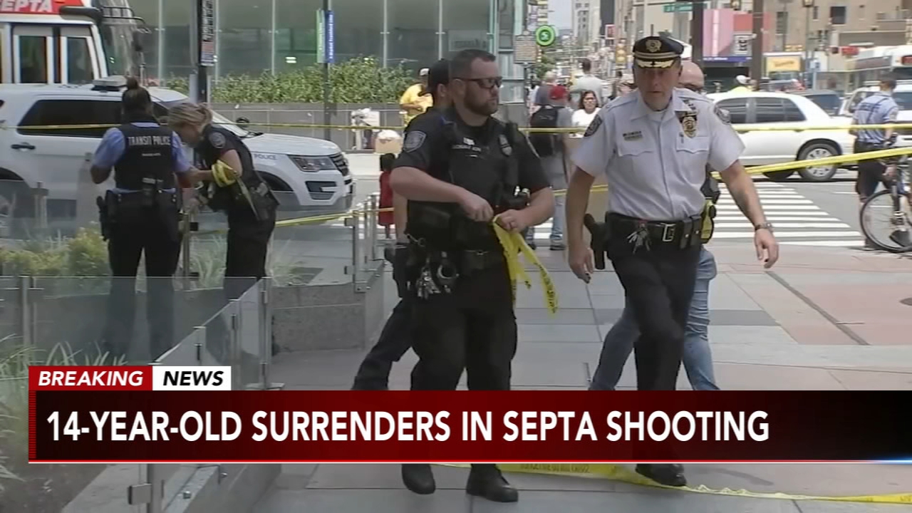 14-year-old in custody for shooting at SEPTA station in Center City