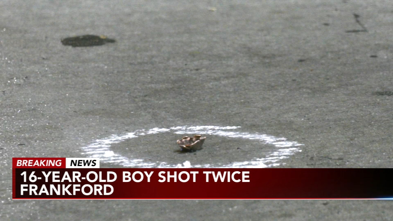 Police are investigating after a 17-year-old was shot in Frankford