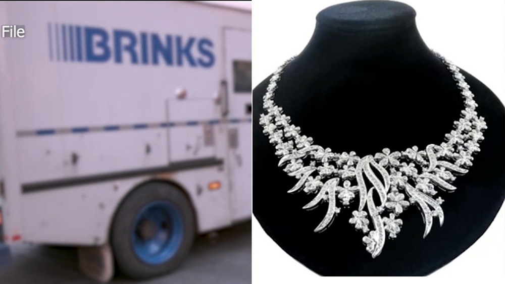 Nearly $150M in jewels robbed from armored truck in LA area