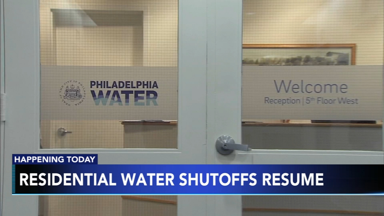 Philly resuming water shutoffs for first time in 2 years