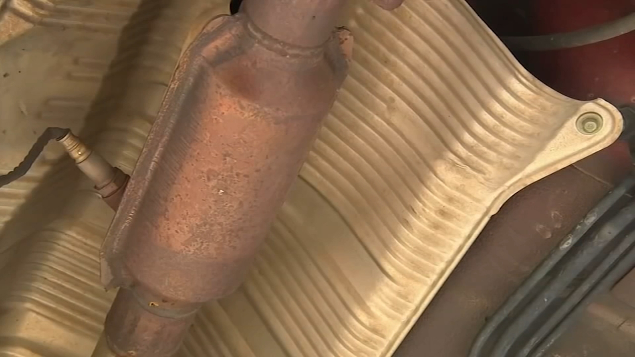 NC lawmaker work to combat Catalytic converter thefts