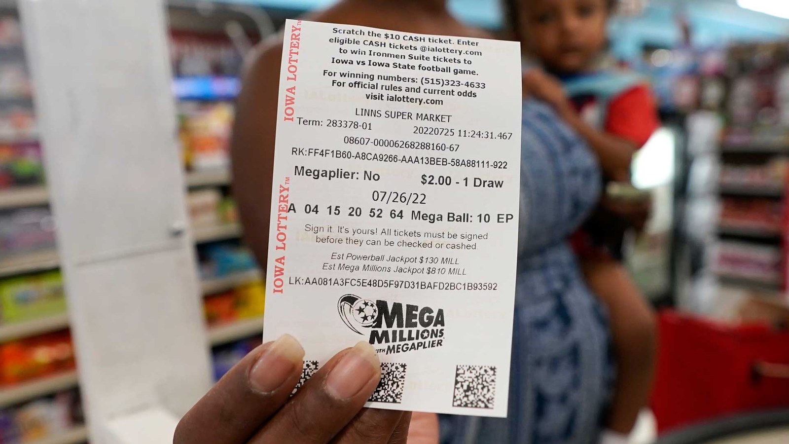 No Mega Millions tickets match all 6 numbers, jackpot grows to $810M