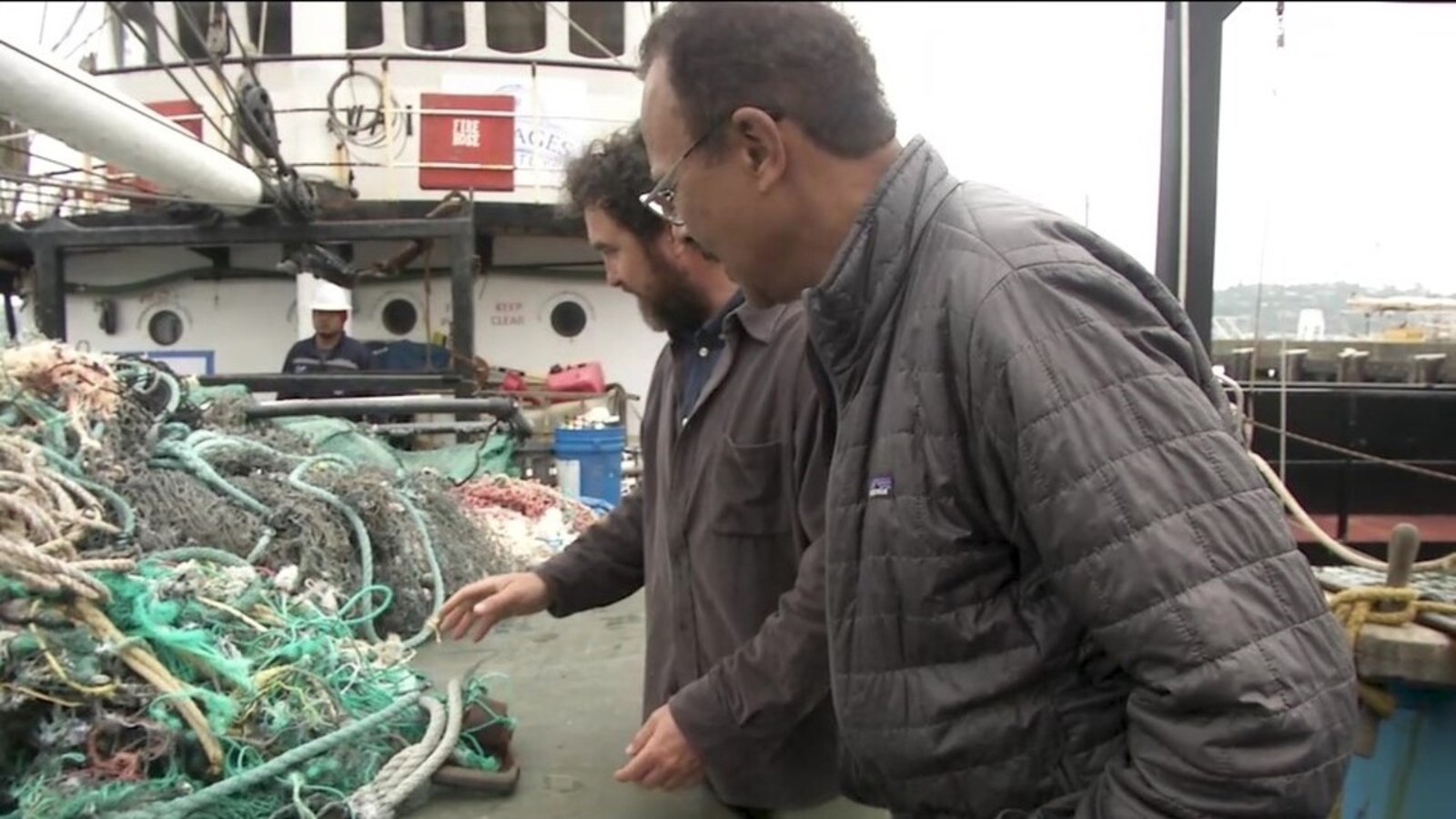 Bay Area ship voyage recovers 96 tons of ocean plastics from Great