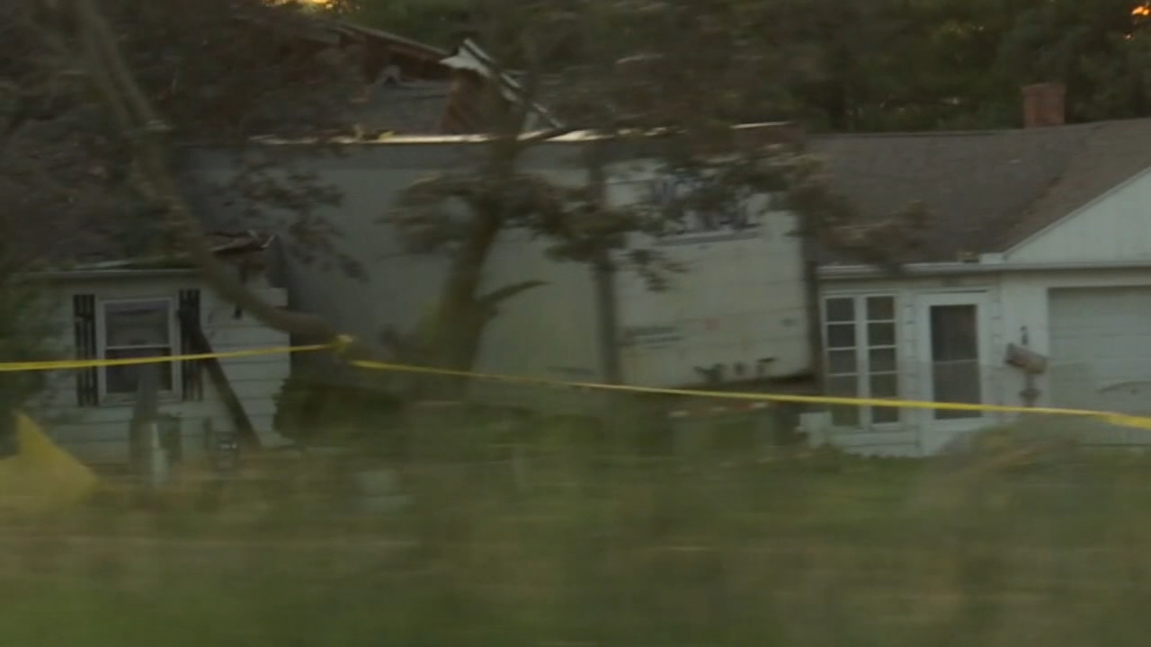 Semi trailer crashes into home, killing baby boy, police say