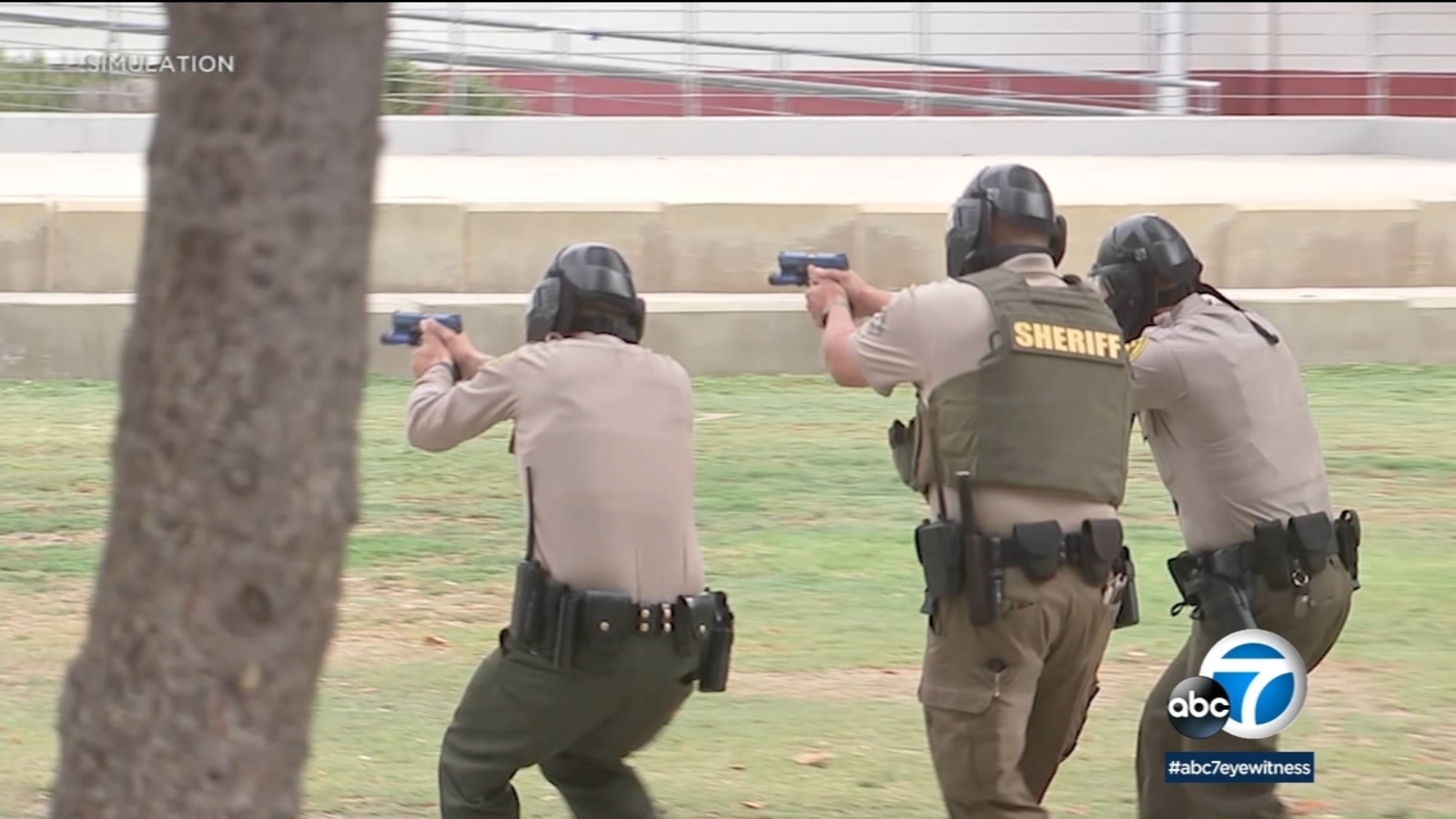 LA County sheriff's deputies conduct active shooter training drill at ...
