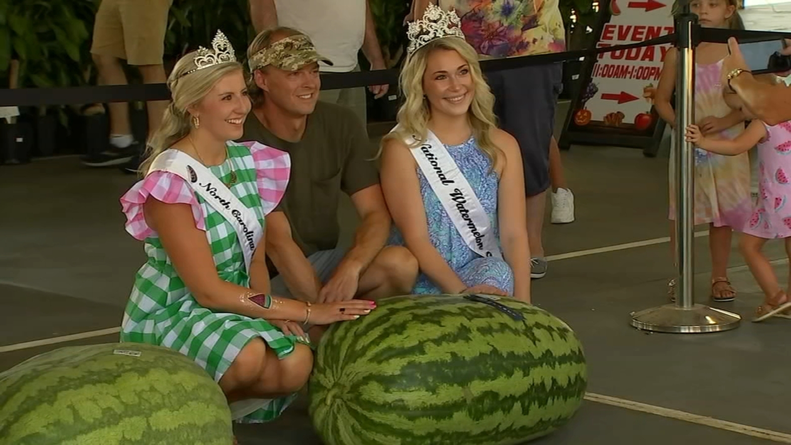 Watermelon day at NC Farmers Market ABC11 RaleighDurham