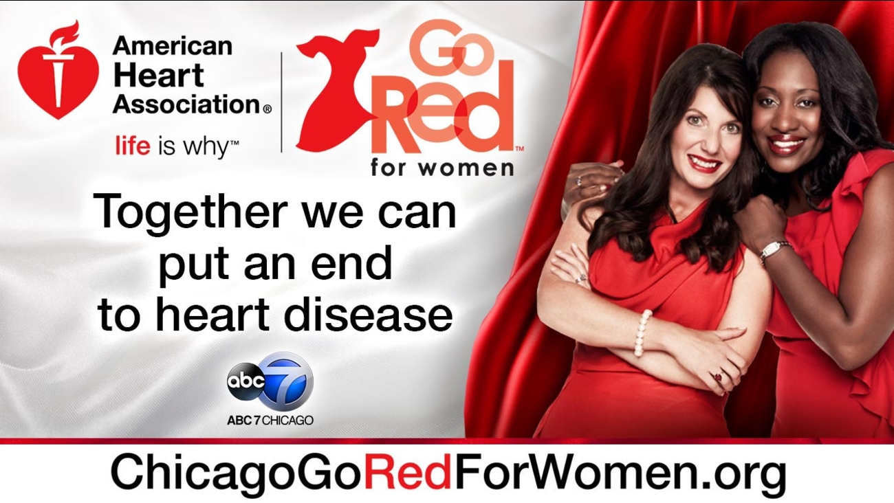 American Heart Association's Go Red for women - ABC7 Chicago
