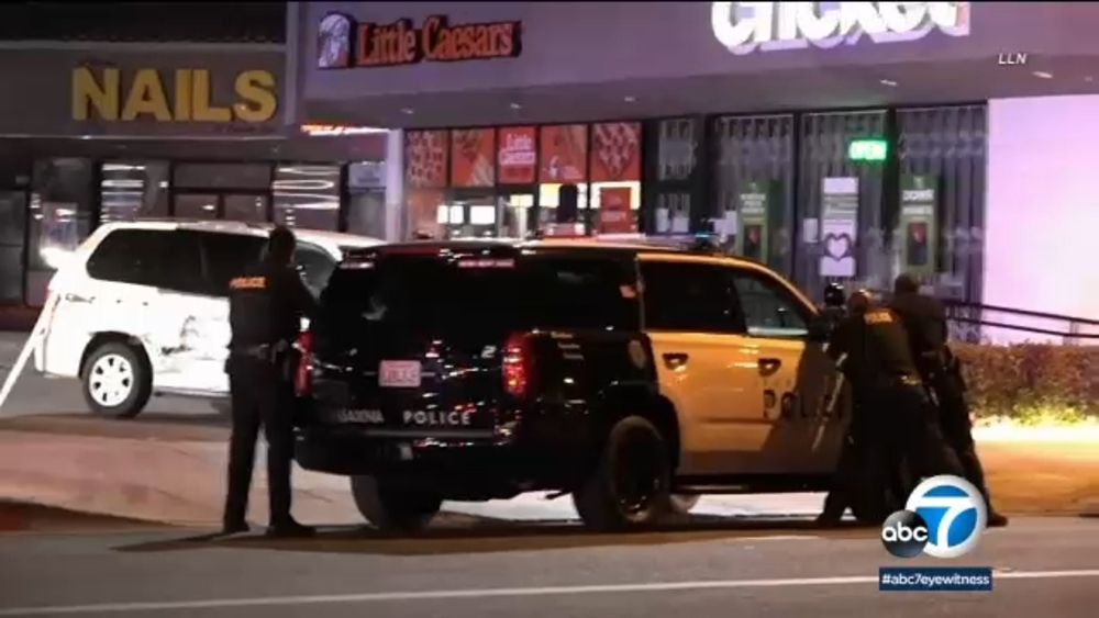 Police kill suspect after chase ends in Pasadena; deputy hurt in crash