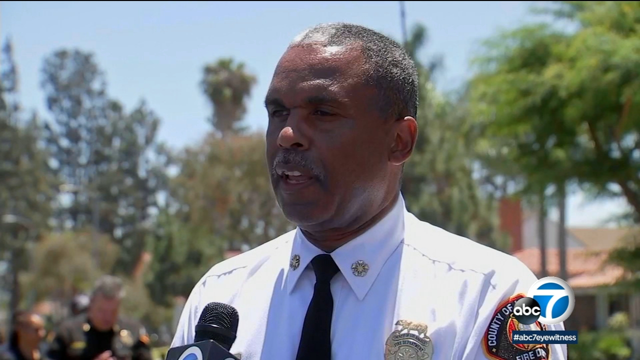 Los Angeles County Fire Chief Daryl Osby officially retiring