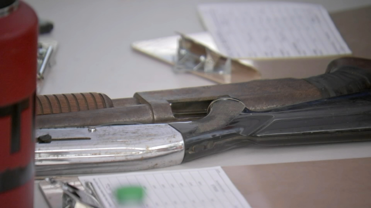 Houstonians wait in line for hours to turn guns over
