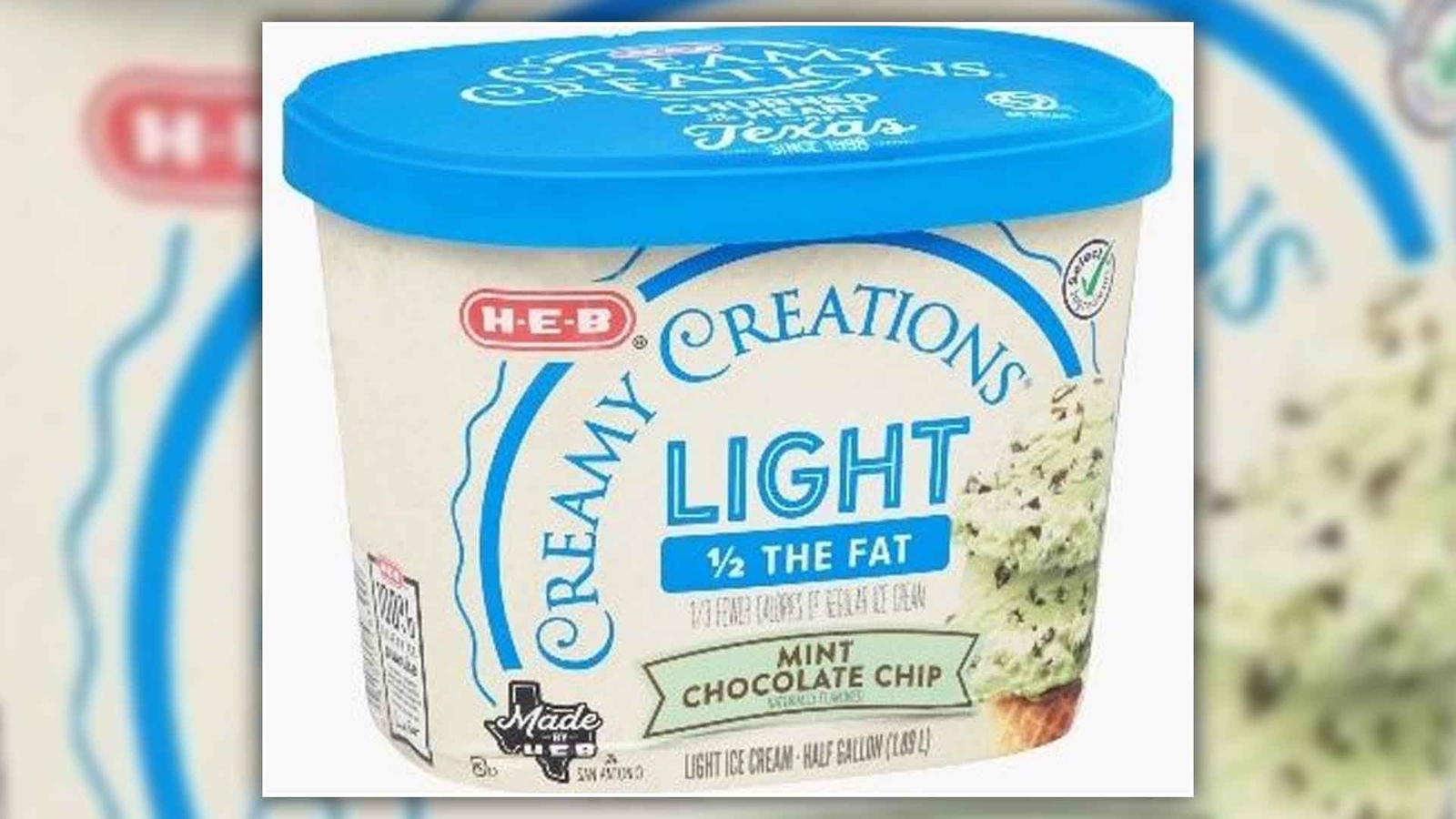 HEB issues recall for HEB Creamy Creations Light Mint Chocolate