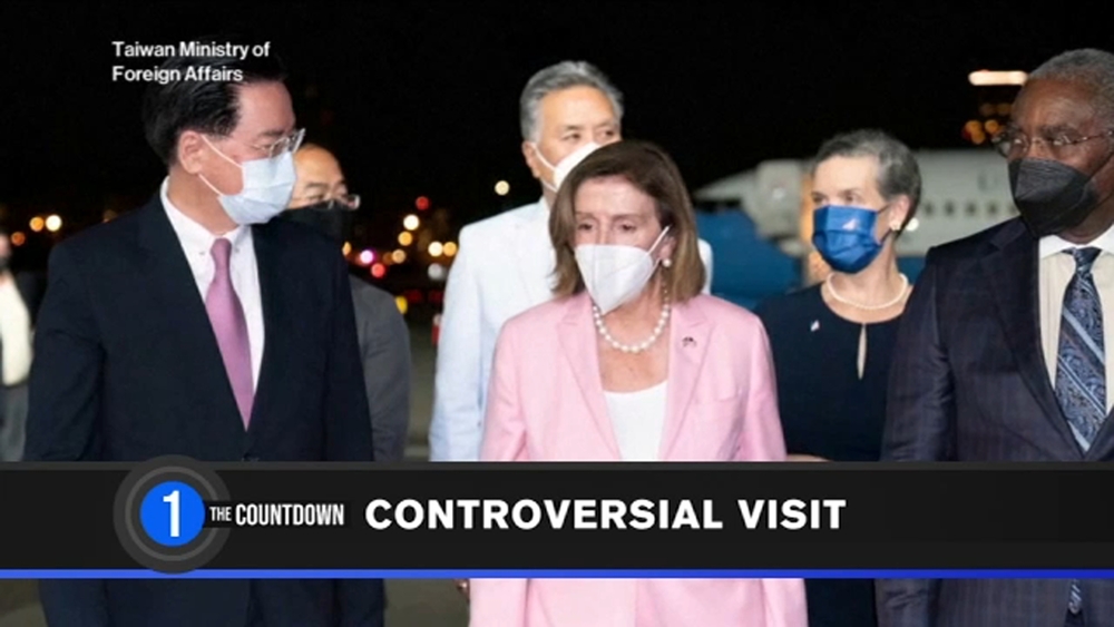 The Countdown: Pelosi's Taiwan trip; al-Qaeda leader killed