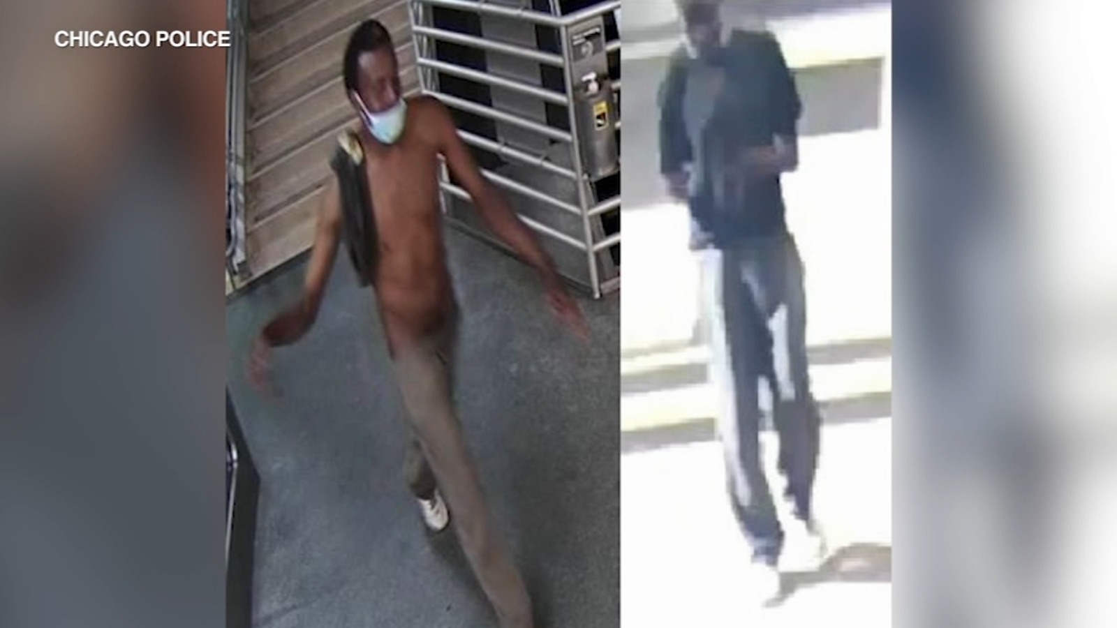 Chicago crime: Police release photos of suspect in Brown Line attempted ...