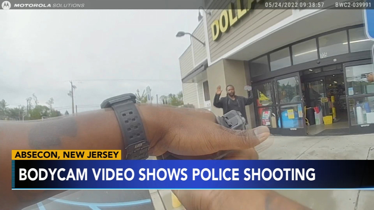 Bodycam video of officer-involved shooting in Absecon released 