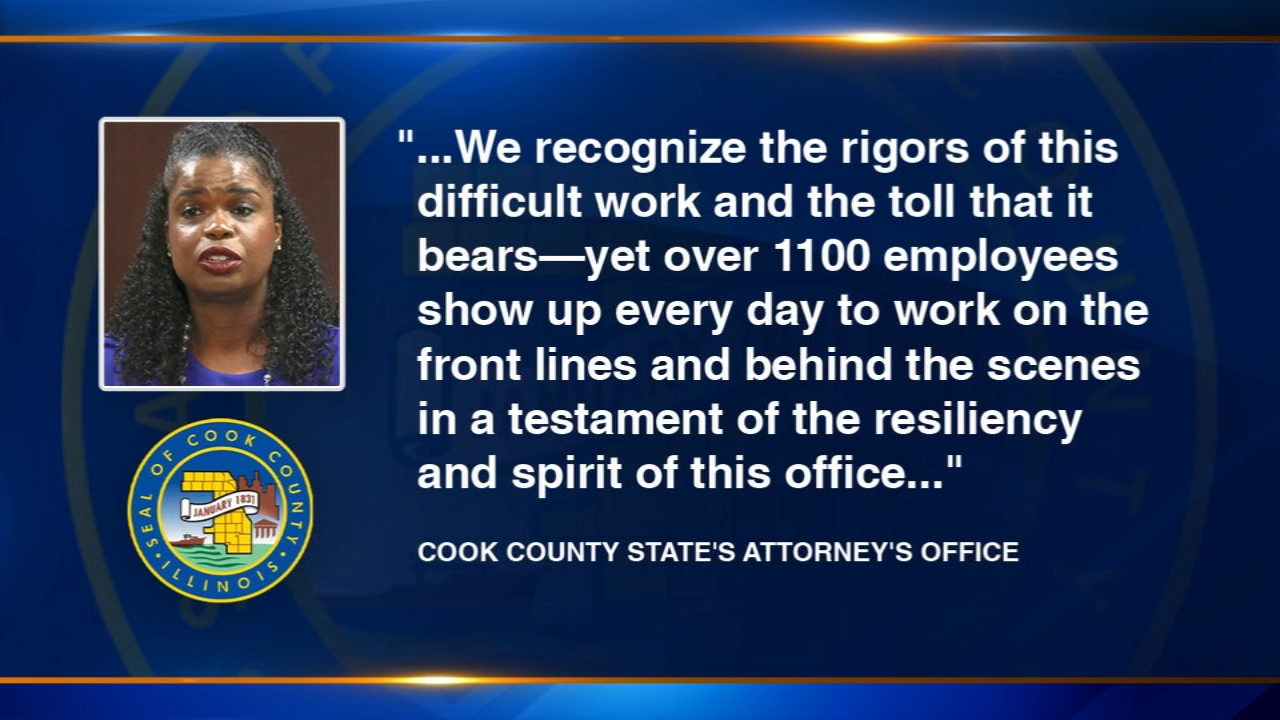 Kim Foxx's office responds to recent resignations