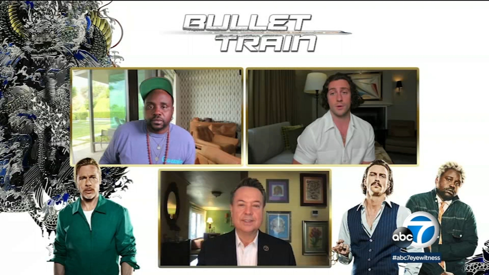 Brad Pitt action movie 'Bullet Train' speeds into theaters with ...