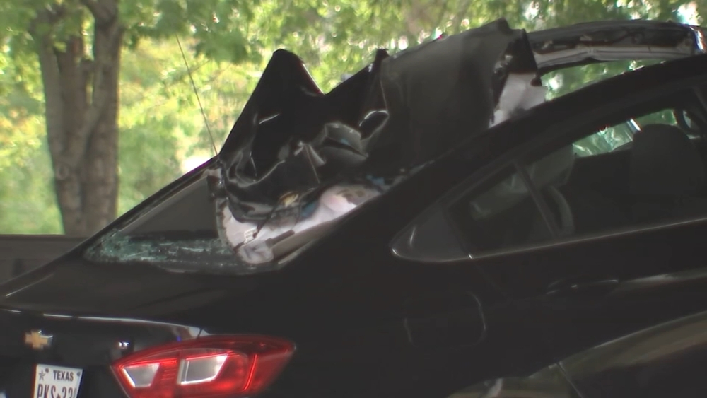Man killed, son injured when big rig loses wheels on North Fwy