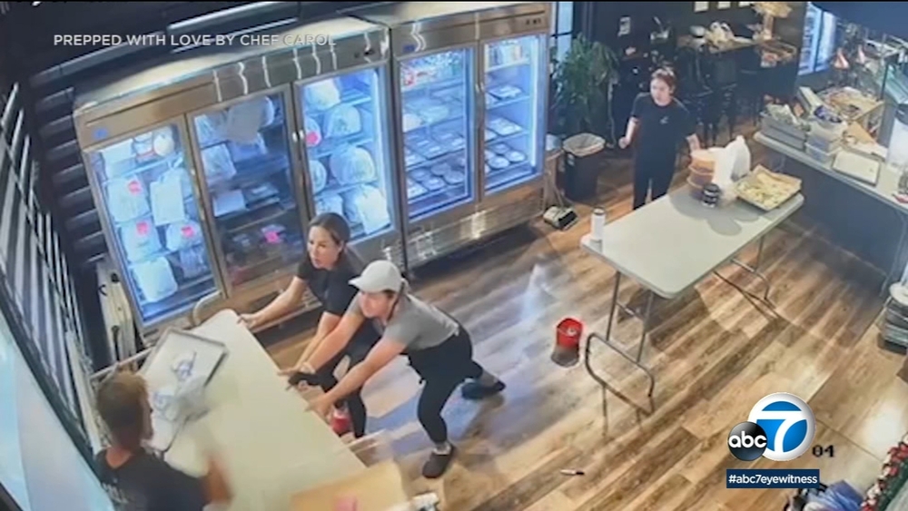Video: OC chef fights back against man trying to steal food from store