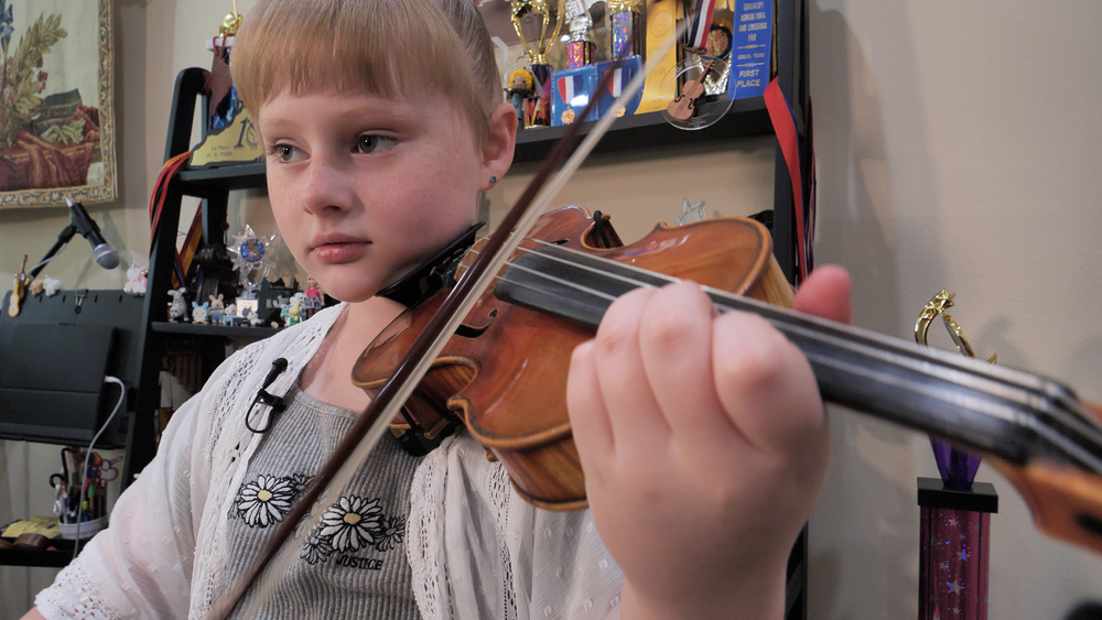 10-year-old is a fiddling phenom! 
