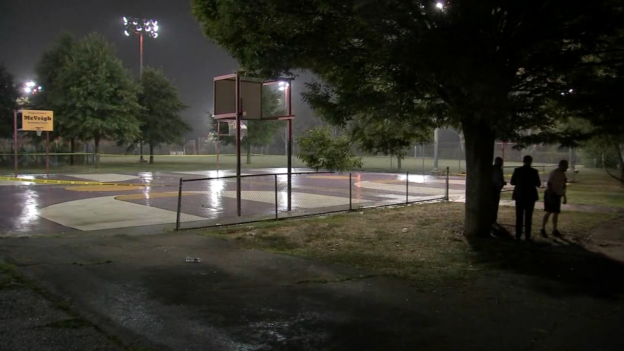 Man shot multiple times at Philadelphia playground