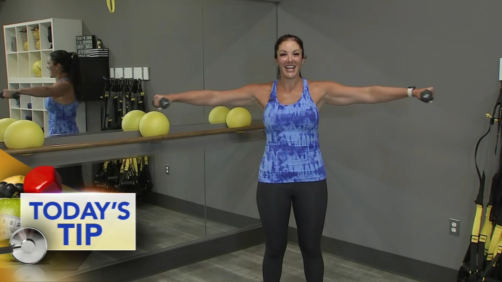 Bicep curl to lateral raise Today's Tip 6abc Philadelphia