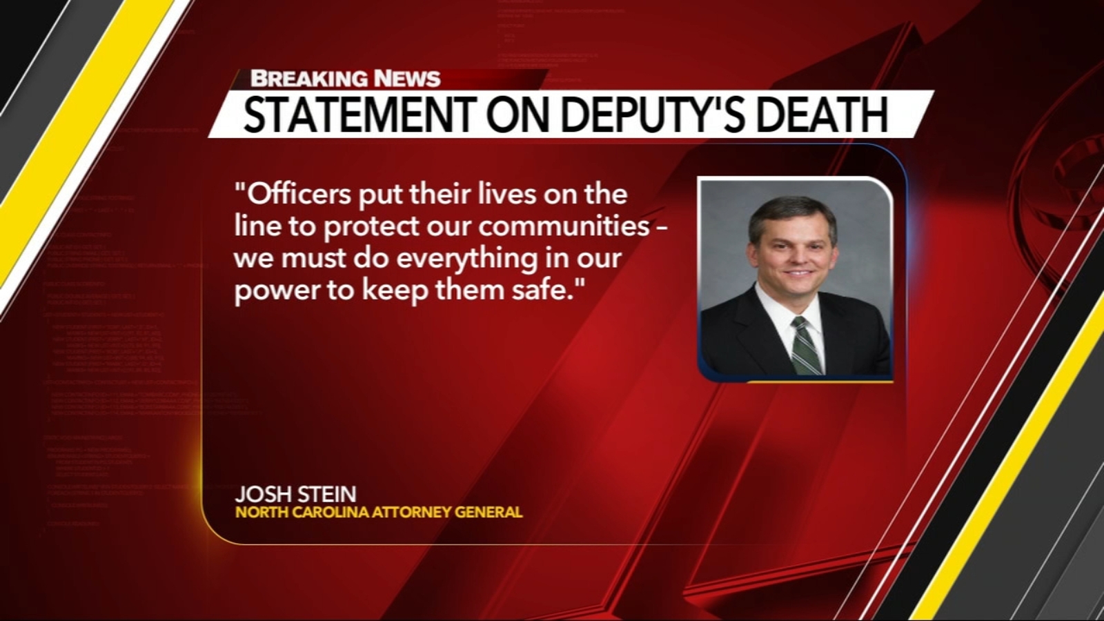 13 North Carolina law enforcement officers have been shot in the line ...