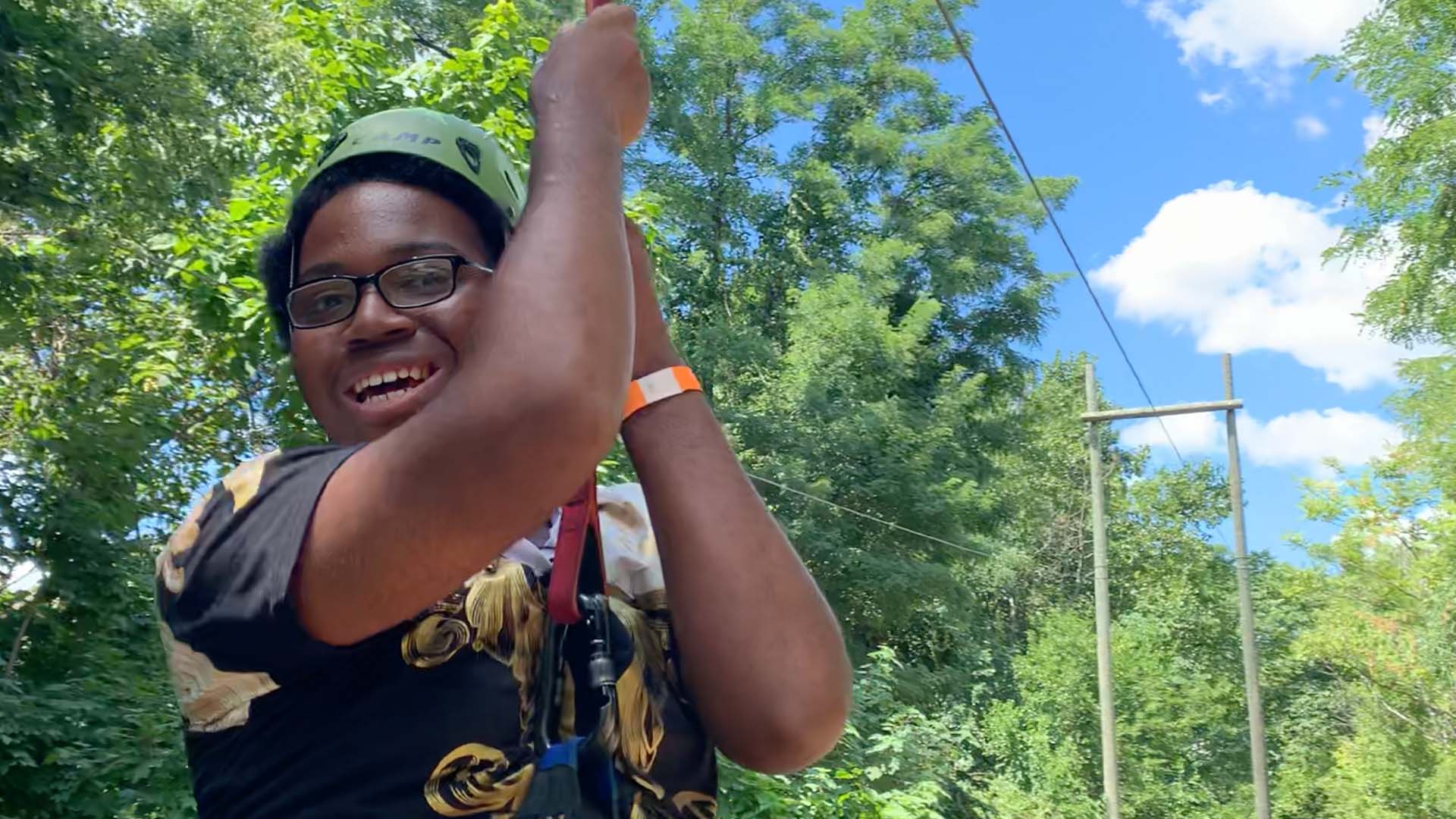 Philly students zipline to success at The Discovery Center
