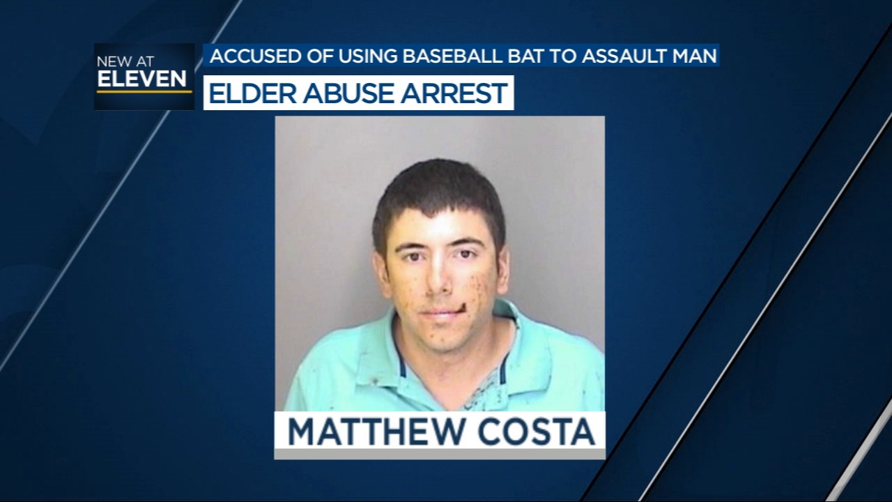 Man beats elderly man with baseball bat in Delhi, deputies say