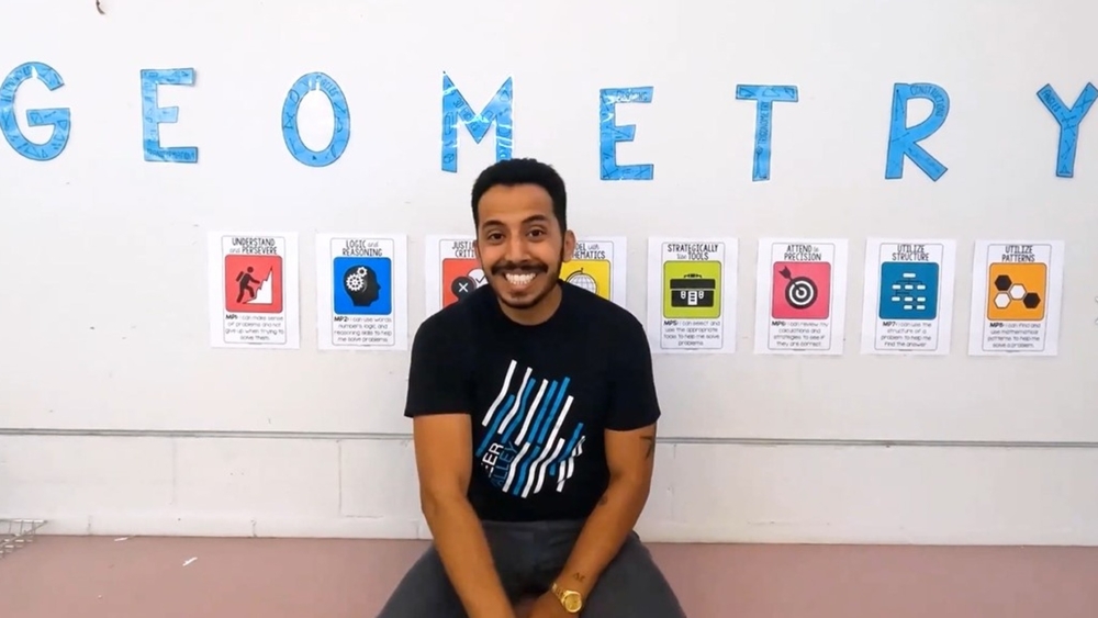 This high school math teacher has bars! 