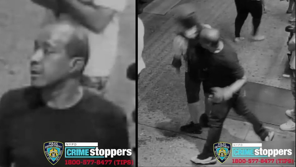 Man puts on gloves before sucker punch outside NYC restaurant