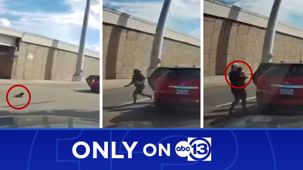 Video shows child tumble out of moving car in southwest Houston