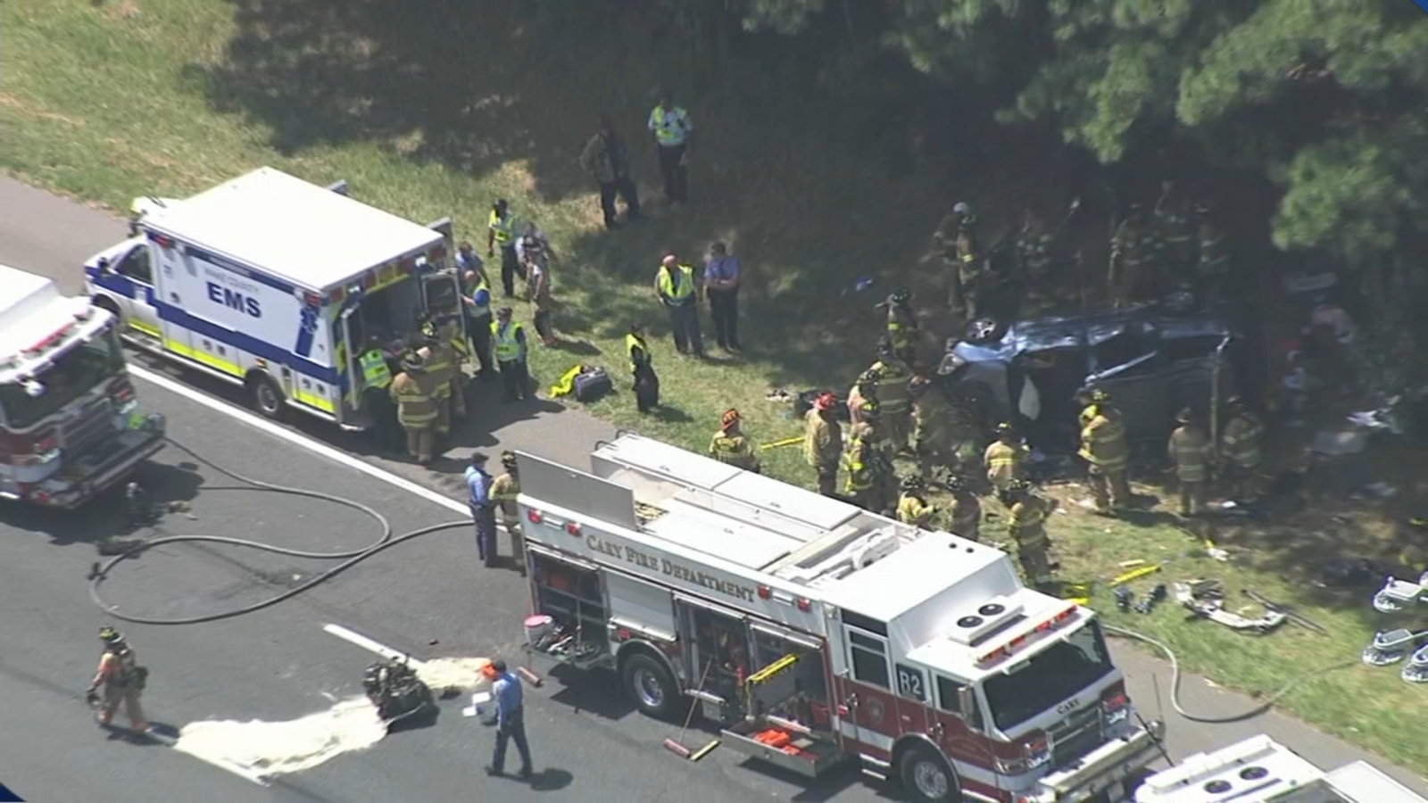 Serious crash closes traffic on eastbound Interstate 40 in Raleigh ...
