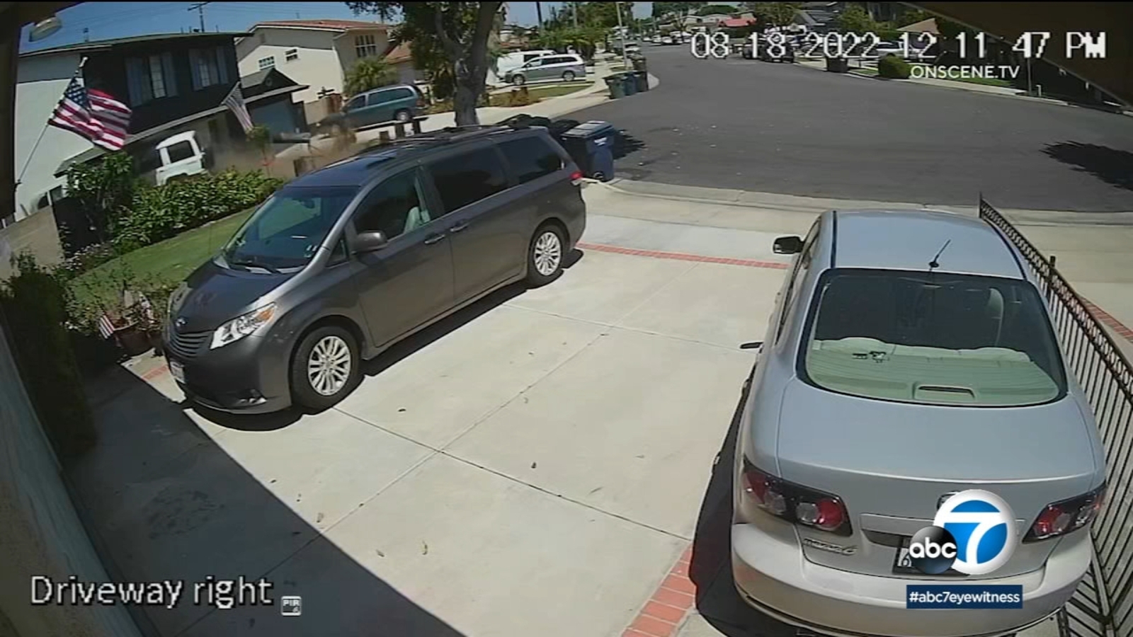 Caught on video: SUV slams into Huntington Beach house while 2 people ...