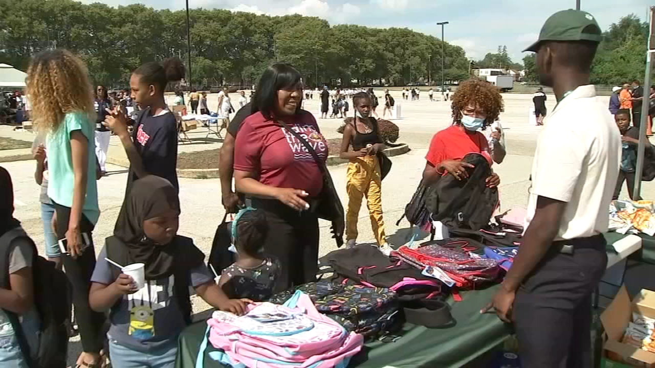 Hundreds of Philly kids receive free school supplies 