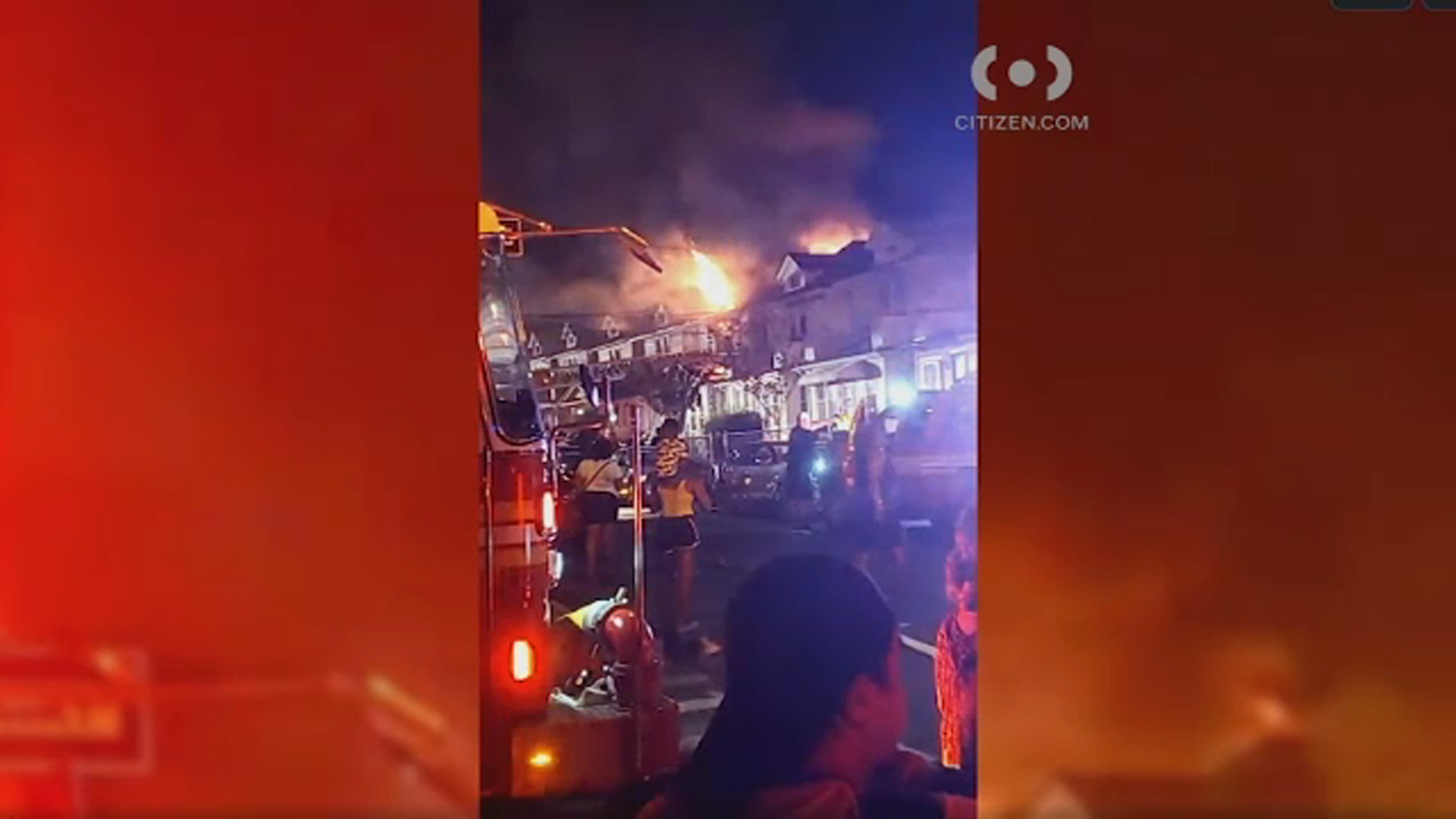 4 rirefighters injured battling fire in Queens