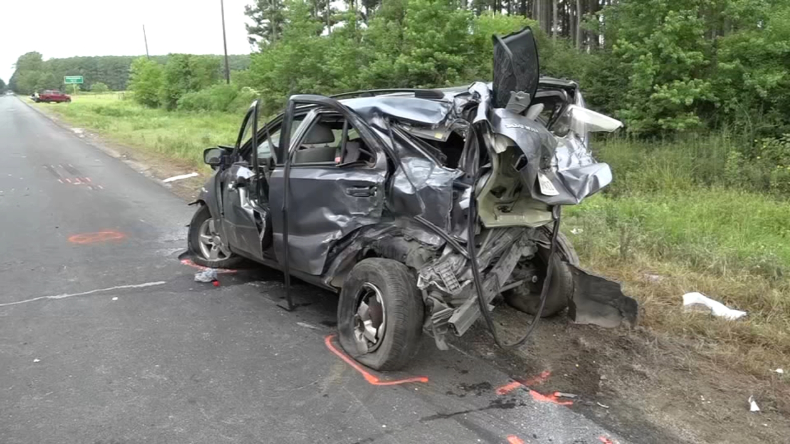 1 woman killed, 2 kids injured in crash with 2 semi-trucks on FM-787 ...