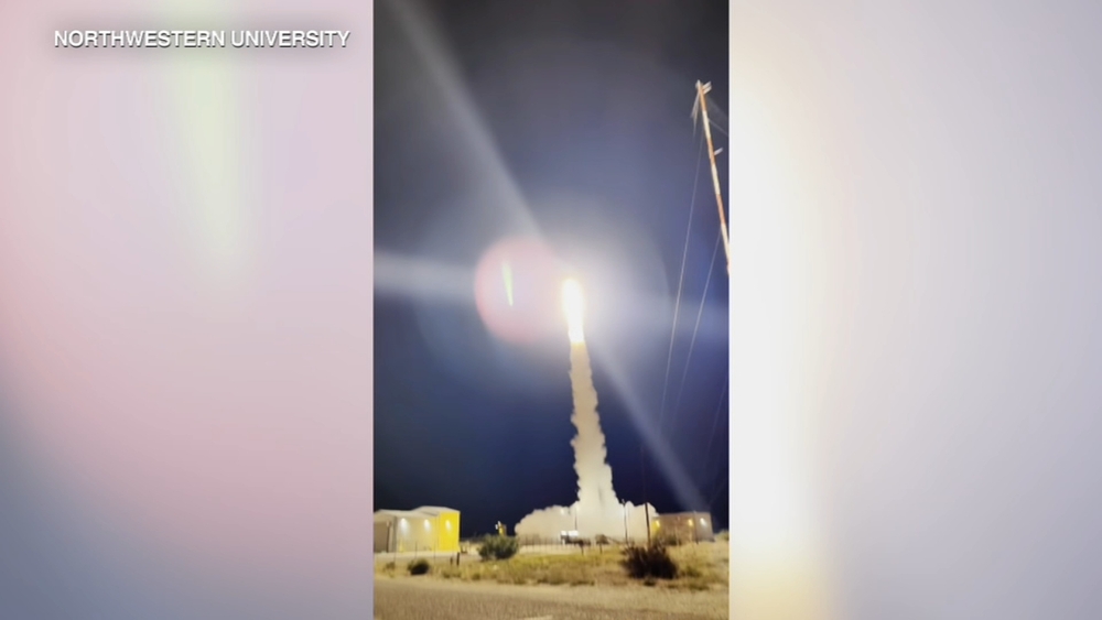Northwestern garduate, post-doc students launch rocket into space