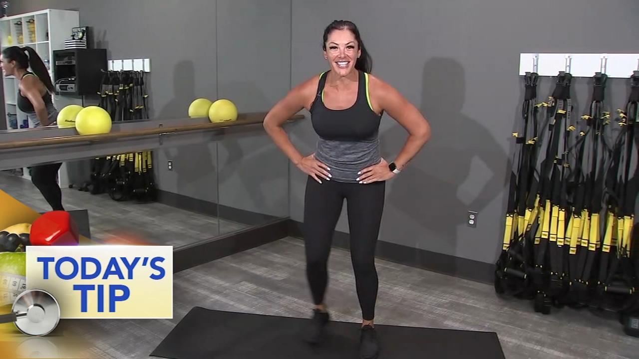 Skinny squat into wide squat - Today's Tip