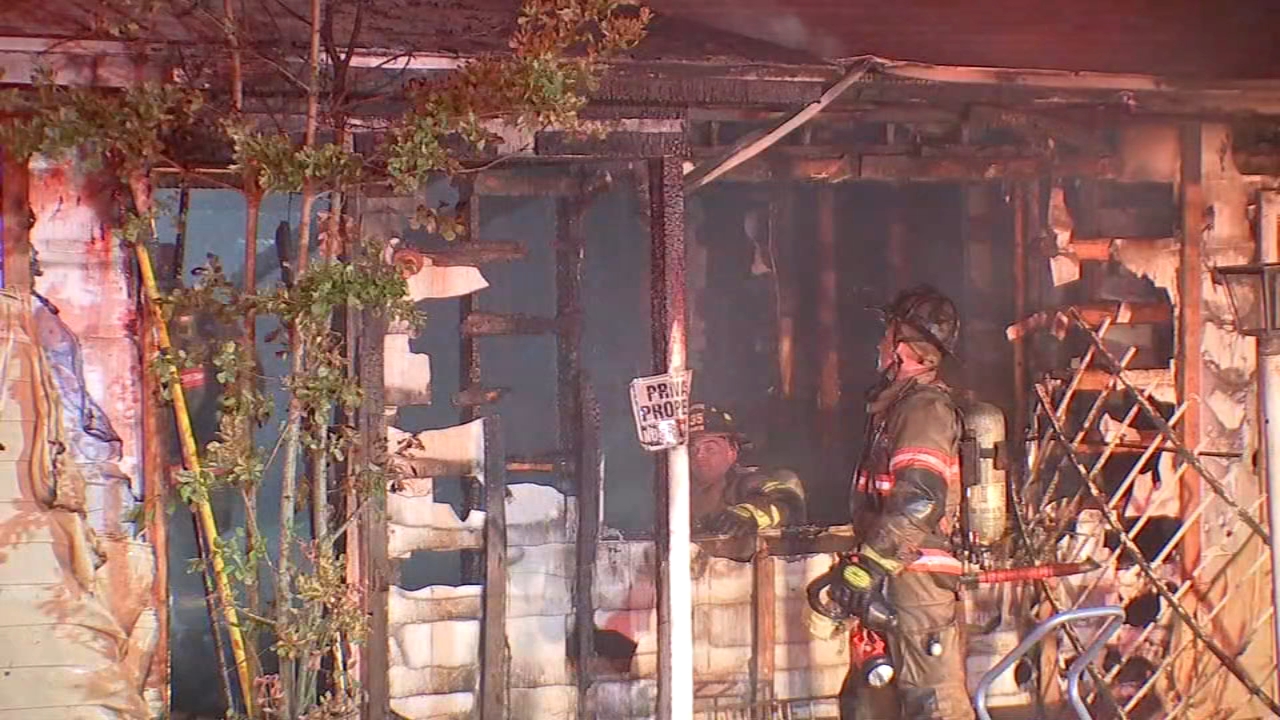 Heavy fire destroys home where man was found shot last week