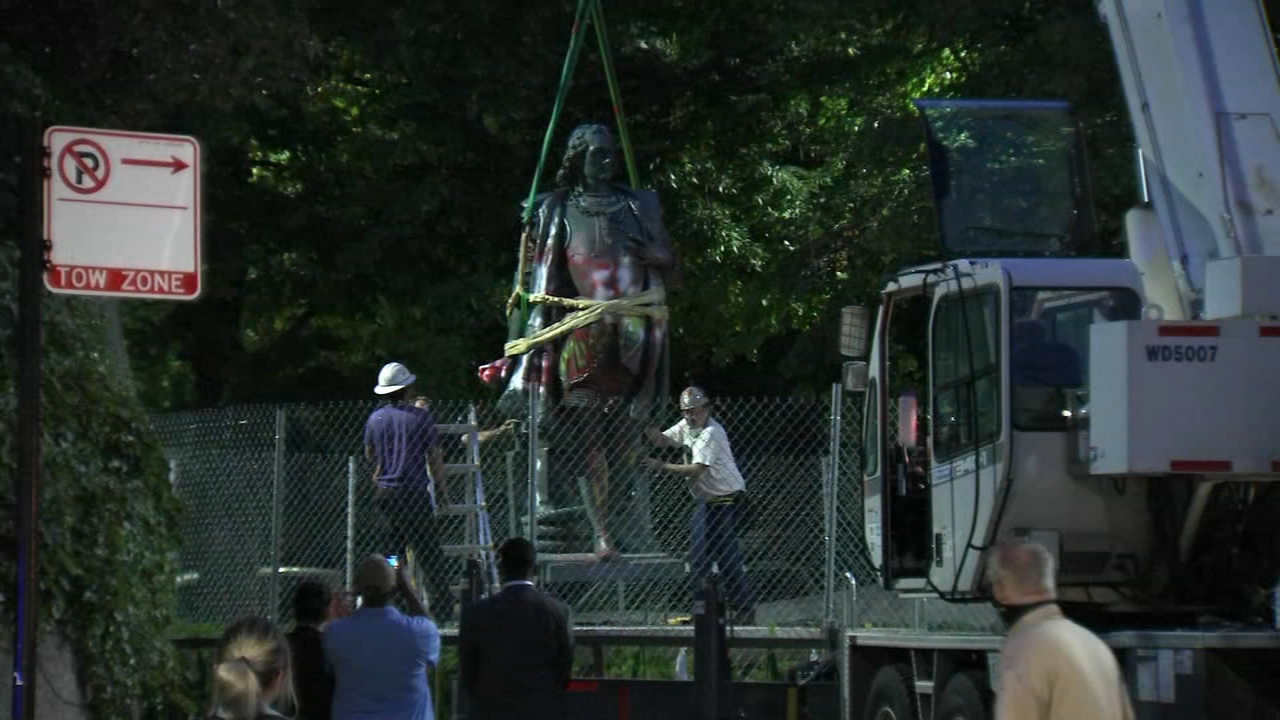 More study needed before decision on Columbus statues, Lightfoot says