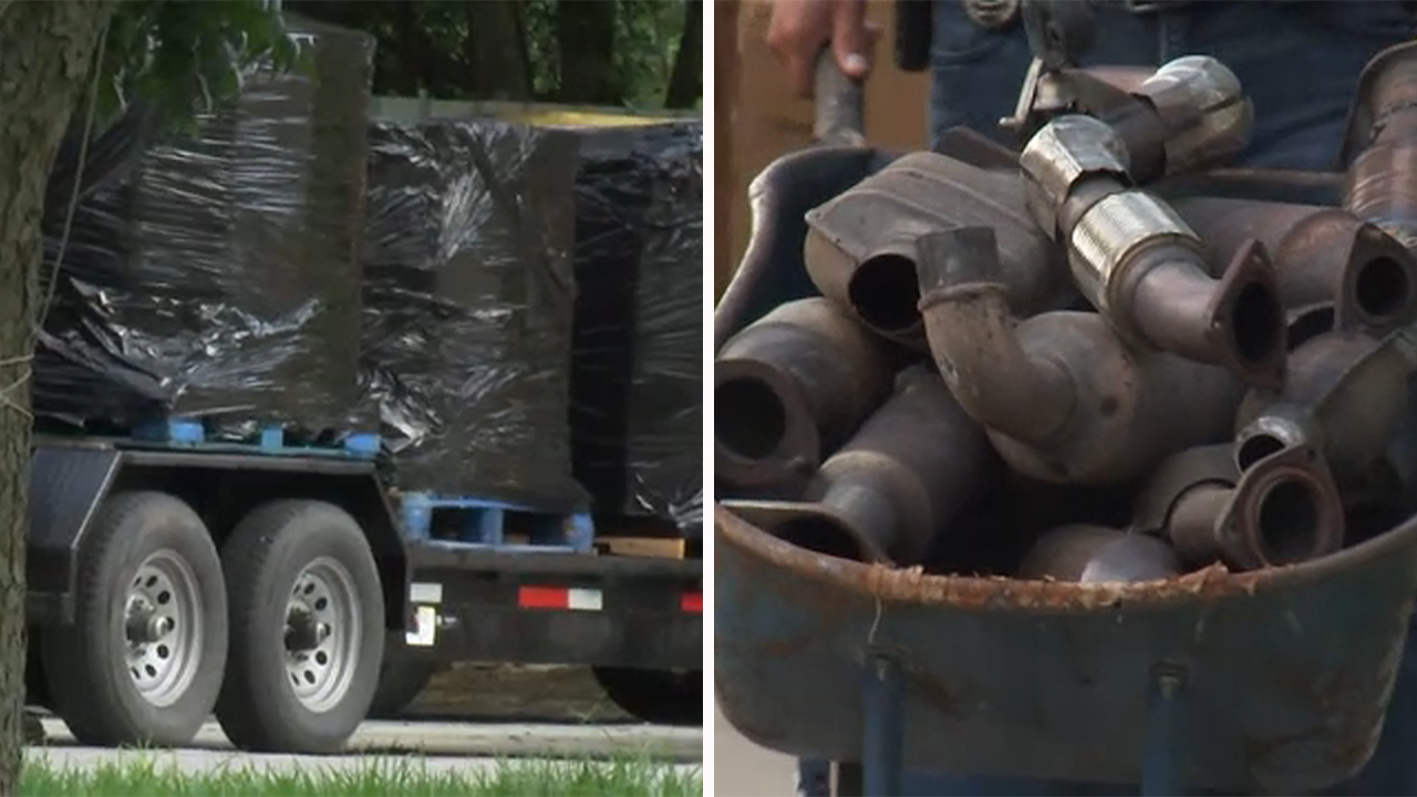 Catalytic converter thefts 5 arrested in bust as officers investigate