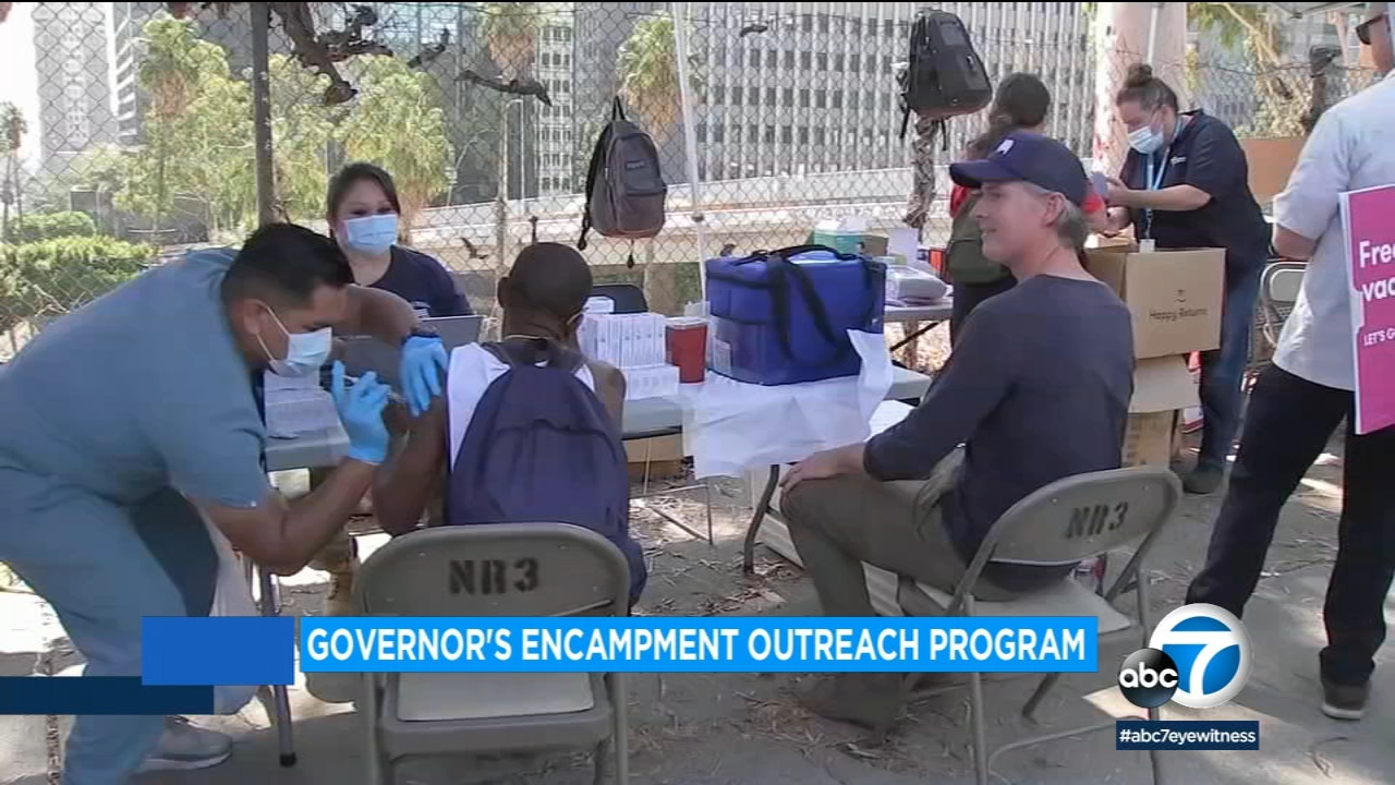 Newsom launches state-run outreach program at homeless encampments