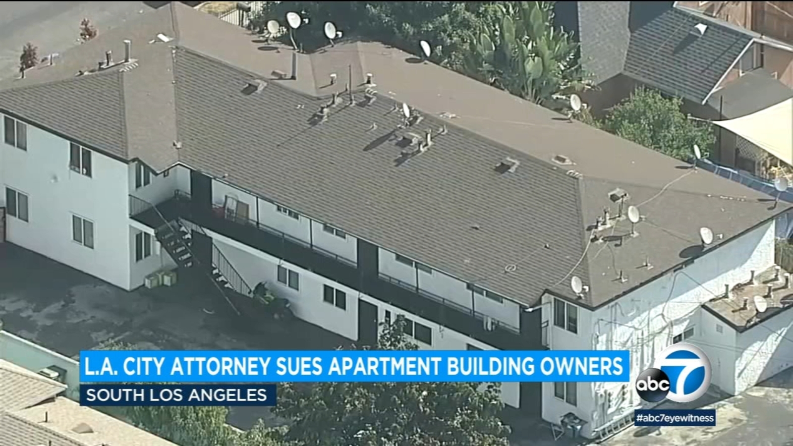 LA City Attorney files lawsuit against apartment complex owner in