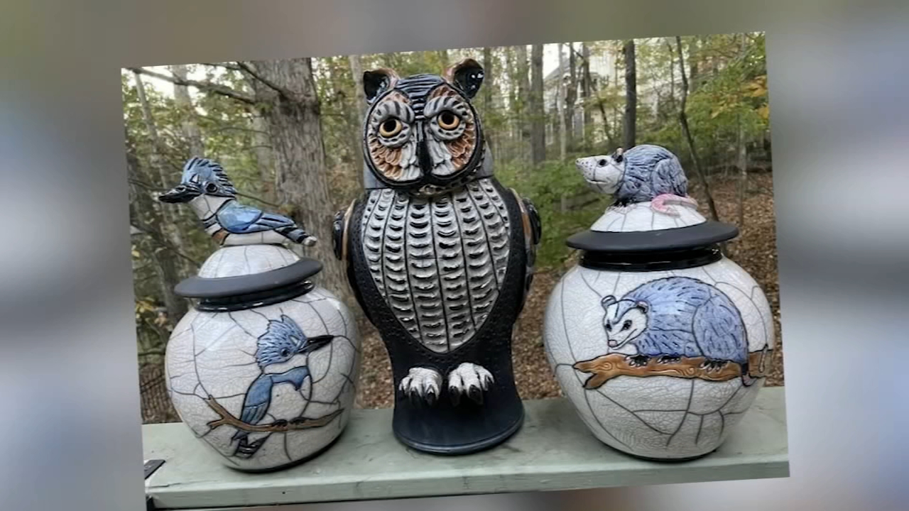 Artist 'devastated' after work stolen ahead of Cary art festival
