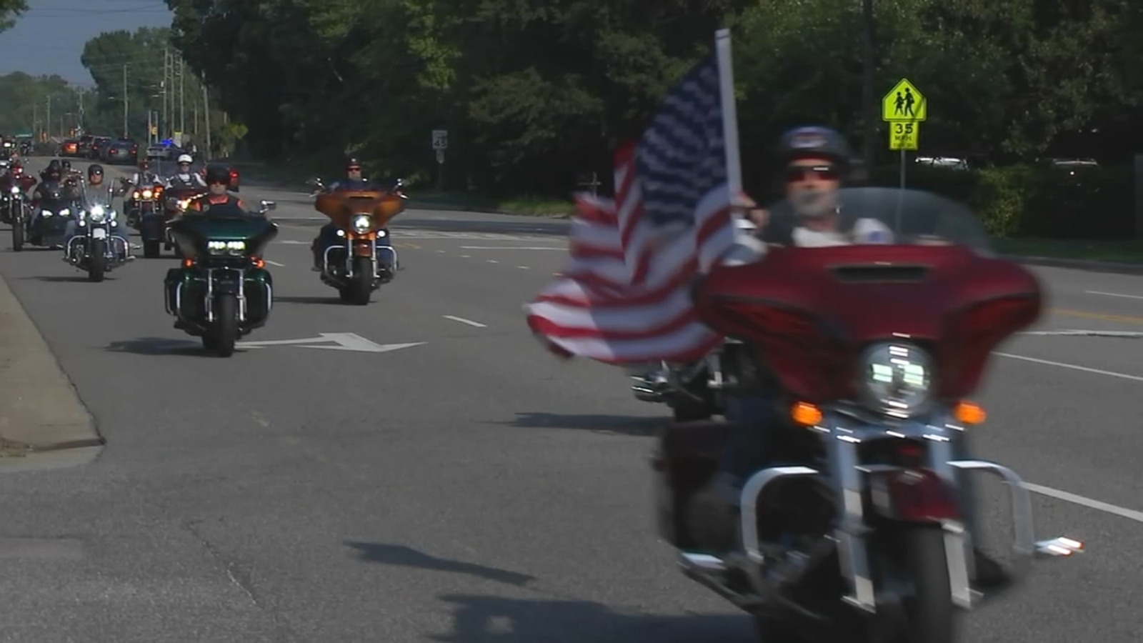 Hundreds ride to honor fallen Wake County deputy Ned Byrd - ABC11 ...