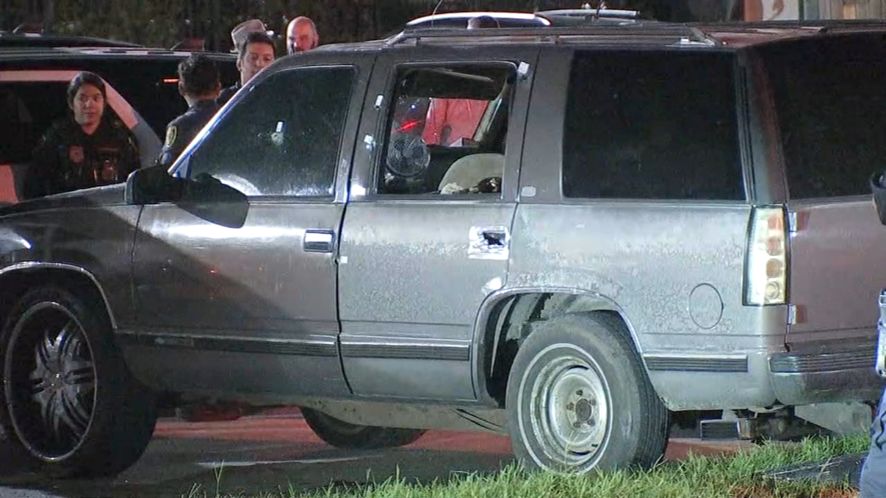 HPD searching for gunmen who shot and killed man sitting in parked car
