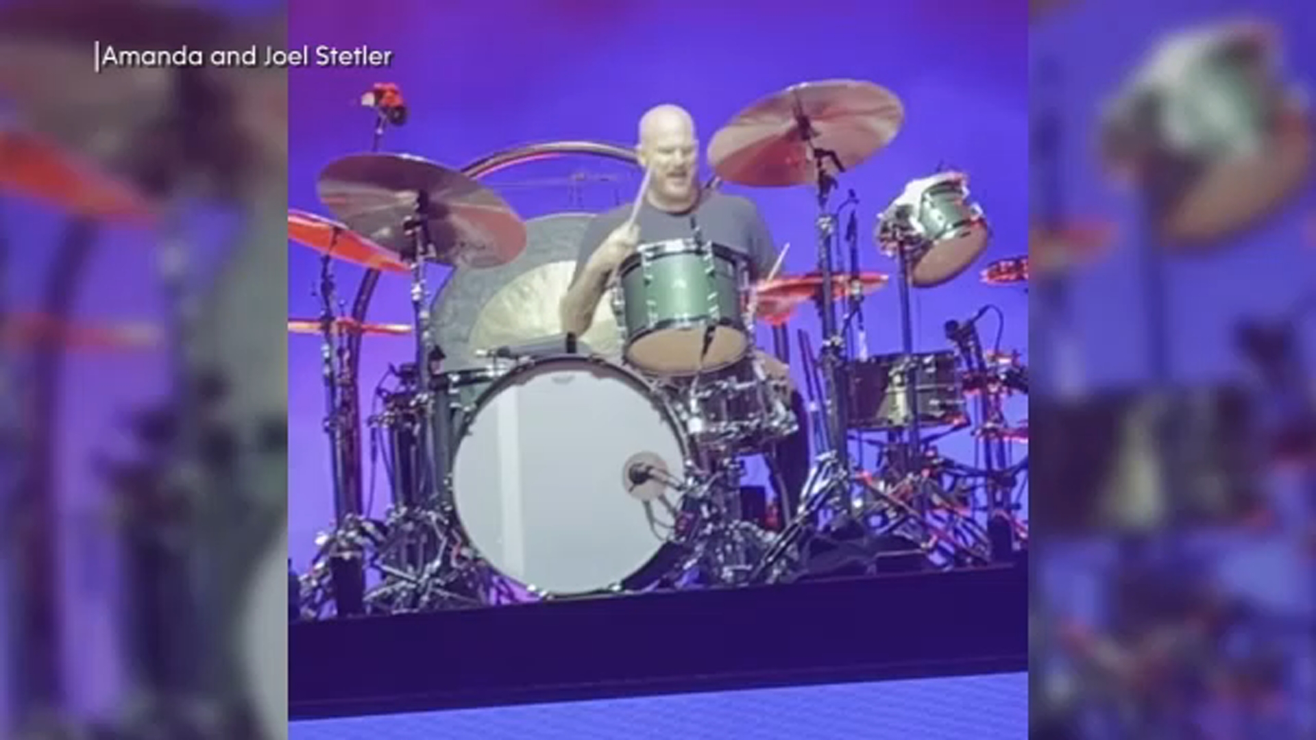 Clovis teacher battling cancer gets to jam on stage with The Killers