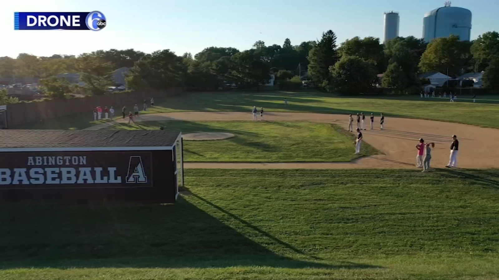 Abington High School baseball players fed up with repeated vandalism of