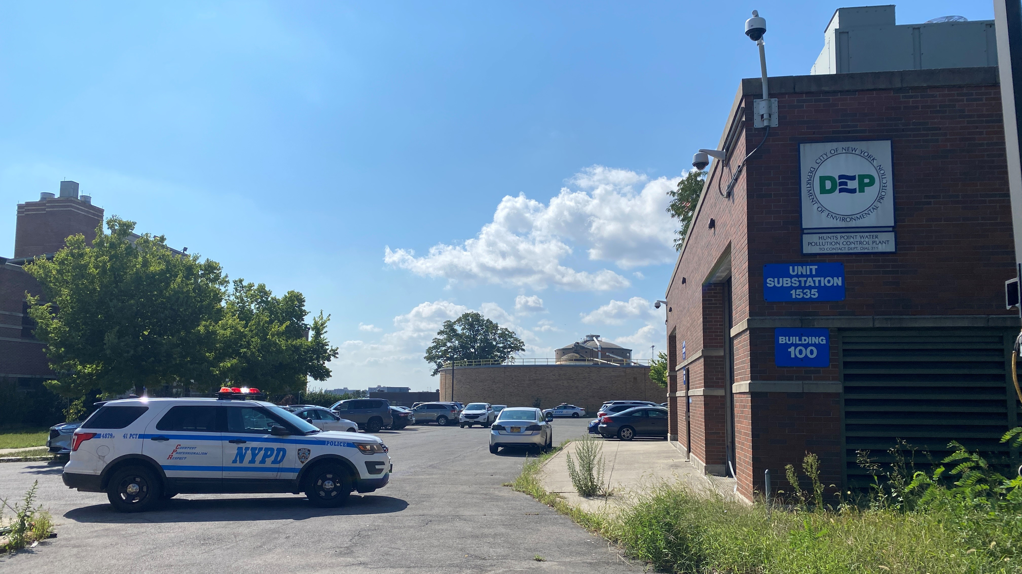 Apparent human leg found on conveyer belt at NYC DEP facility