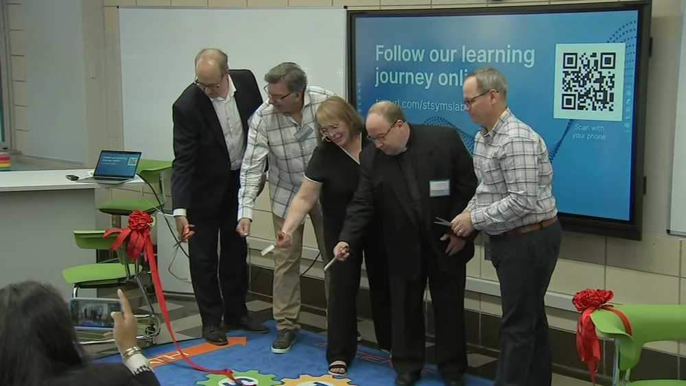St. Symphorosa School opens STEM studio